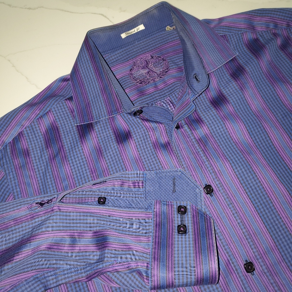 Bugatchi mens dress shirt